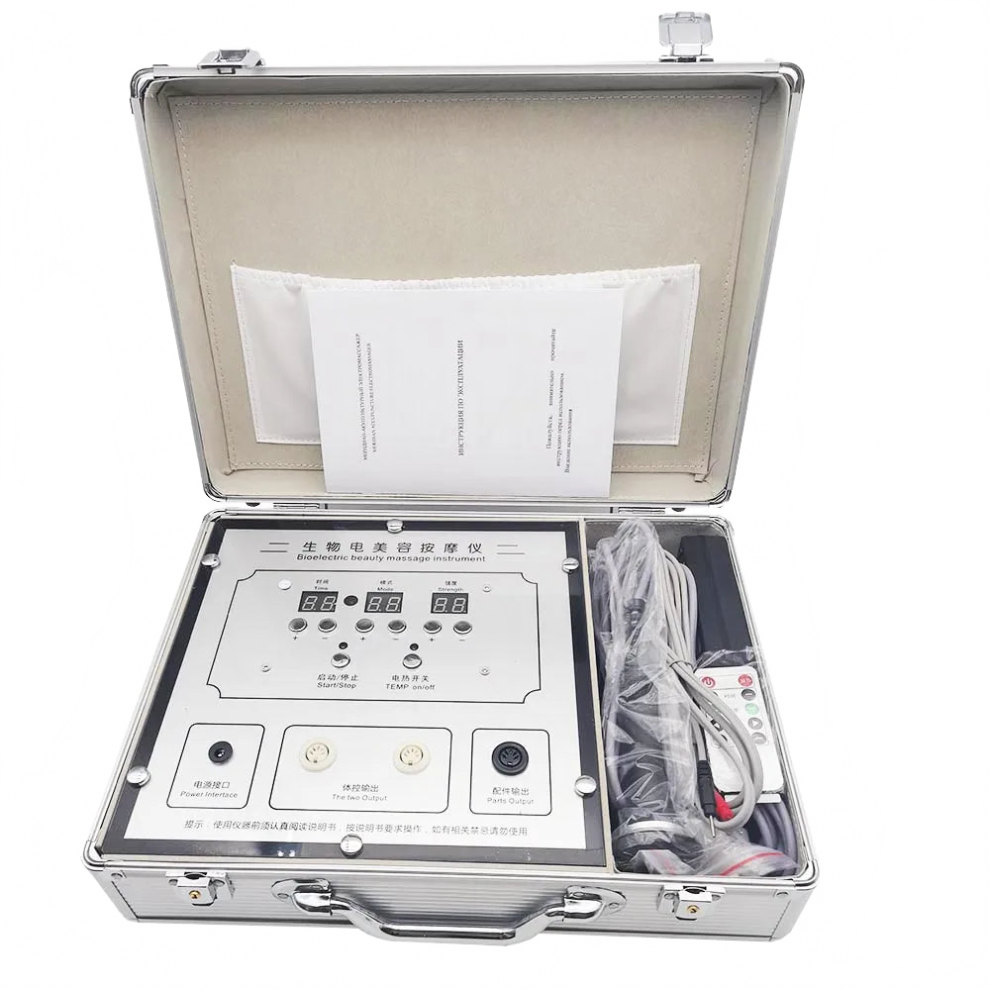 Whole Body Detoxification Pulse Bioelectric Massager for Electrotherapy & Meridian Regulation