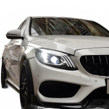 Benz W205 C-Klasse 2015-2021 LED-koplamplensupgrade - Maybach-stijlmontage voor C180, C200, C220, C230, C160
