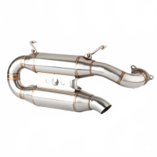 High-Performance Exhaust Middle Link Pipe for Polaris RZR XP/XP4 Turbo & Turbo S/S4 (2016-2021)