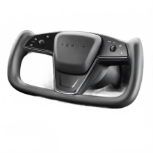 Tesla Model X/S (2016-2023) Vervanging en accessoires voor koolstofvezel lederen stuurwiel