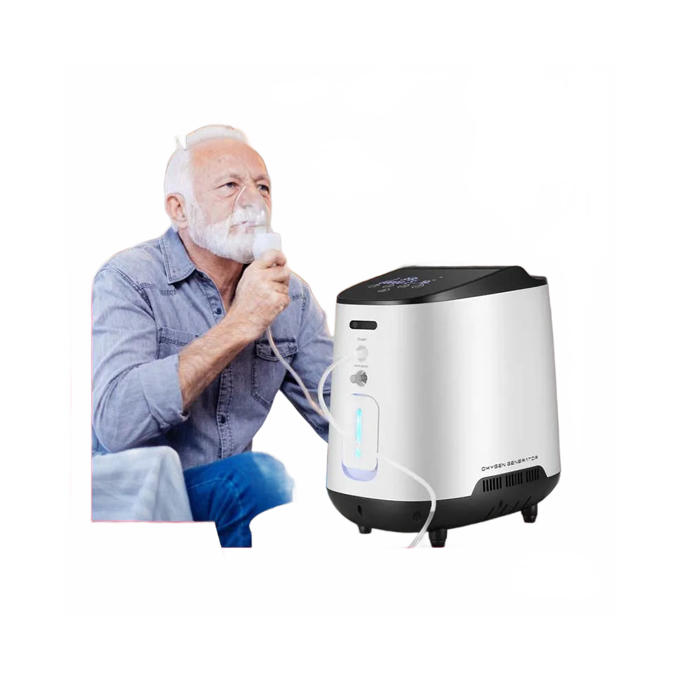 Varon 1 7L/min Portable Oxygen Concentrator & Air Purifier - AC 220V/110V