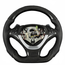 Custom Real Carbon Fiber Sport Racing Steering Wheel for BMW X5/X6 E70/E71 LCI (2007-2014)