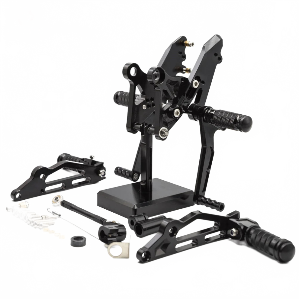 Honda Msx125 Grom 125 Rearsets Footpeg Kit (2012-2016) - Complete Footrest And Pedal Assembly 313046317347