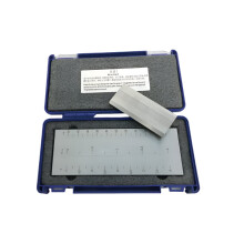 Precision Double Groove Fineness Hegman Gauge - BGD242 Stainless Steel Grind Gauge for Ink (0-50um Range)