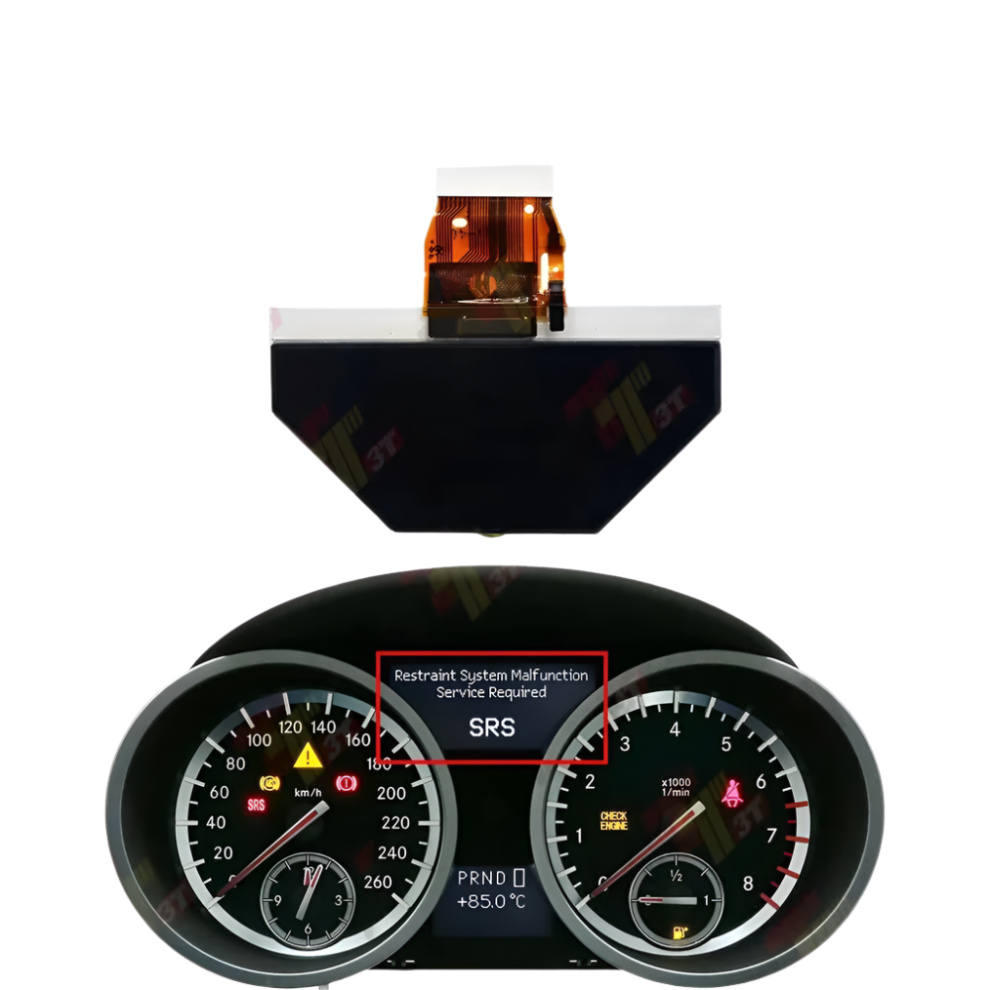 Mercedes Slk Class R171 Gauge Cluster Pixel Repair Lcd Display (2005-2011) For Slk280, Slk300, Slk350, Slk55 313030160126