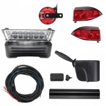 Street Legal Headlight & Signal Kit for Club Car Precedent (2004+), Gas & Electric Models
