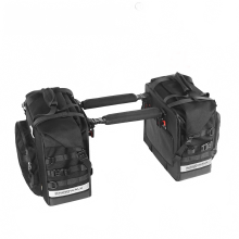 Rhinowalk Motorfiets Zadeltassen - Set van 2 (25L & 32L) - 3D Cube Snelspan Motorfiets Opbergbagage