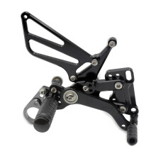 Precision CNC Rearset Foot Pegs for BMW S1000RR (2009-2014) - Enhanced Motorcycle Footrest