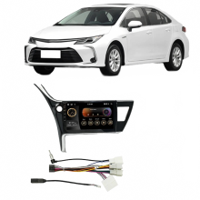 Toyota Corolla 2017-2018 Wireless CarPlay & Android Auto MP5 Player with GPS Navigation Display Screen, 2GB+32GB Car Radio