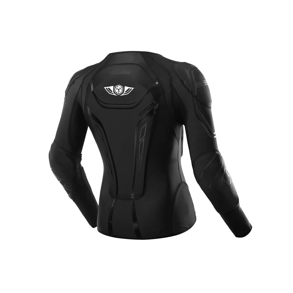 CE-Certified Full Body Motorcycle Armor Jacket - Ultimate Motocross Racing Protection for Spine, Chest, and Arms