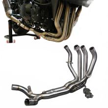 Kawasaki Z1000 (2010-2021) Stainless Steel Slip-On Exhaust System with Front Link Pipe & Escape Muffler