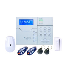 Advanced GSM Smart Security Alarm System with English Voice Prompts & Wireless Connectivity