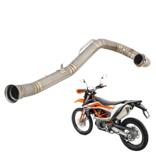 KTM 690 Enduro SMC R Titanium Exhaust System (2019-2024) - High-Performance Muffler & Front Link Pipe
