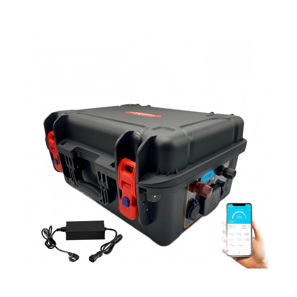 Advanced Bluetooth Bms 12V Lifepo4 Battery Pack - 200Ah/280Ah/320Ah Lithium Iron Phosphate Power Solution 7445042668697