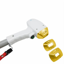 Versatile Diode Laser Handpiece Arm2 - Gold & Black Finish with Changeable Spot Sizes (13-30mm)