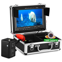 Eyoyo EF09RH Ice Fishing Camera with Upgraded 720P Camera, 12 IR Lights, 9-Inch 1024x600 IPS Screen, and 8GB DVR for Ice and Lake Fishing