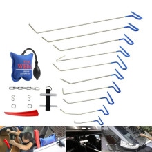 Premium Paintless Dent Repair Tool Set - Comprehensive Rods & Hooks for Effortless Auto Body Dent and Door Ding Removal