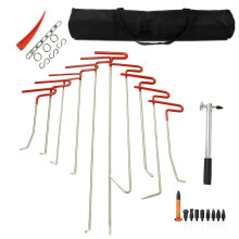 10-Piece Steel Rod Hook Kit for Paintless Car Dent Repair