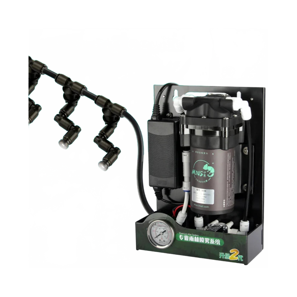 High-Pressure Silent Reptile Fogger: Ultimate Mist Humidifier & Cooling System For Pet Terrariums 313038656621