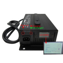 High-Power 60V 15A Lead Acid Fast Charger for Forklifts, RVs, Sweepers, Motorcycles, and Golf Carts - 73.5V Output