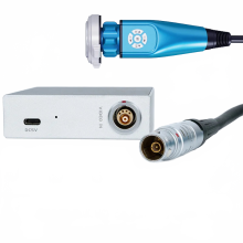Compacte 1080p FHD veterinaire KNO-chirurgiecamera met geïntegreerde lichtbron voor endoscopie en artroscopie