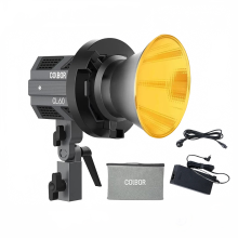 Colbor CL60 65W Bi-Color COB Light with Bowens Mount - Portable Studio Lighting for Filmmakers & Photographers
