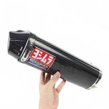 Carbon Fiber Exhaust Pipe Muffler for Honda CBR600RR F5 (2003-2005, 2015) & CBR1000RR (2004-2007) - Motorcycle Elbow for Motocross