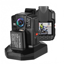 BOBLOV HD66 D7 2K 1440P Body Camera - IP68 Waterproof, Drop Resistant, Dual Batteries, Base Chest Mount, Wearable Body Cam