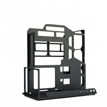 SOCooler ATX Mid Tower Open Frame DIY Gaming Computer Case - Aviation Aluminum for ATX/M-ATX/ITX Motherboards