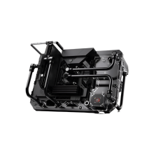 Bykski B-CEC-X Open Frame PC Case: Full Aluminum Waterway Panel, DIY Display, Dual Orientation (Vertical & Horizontal)