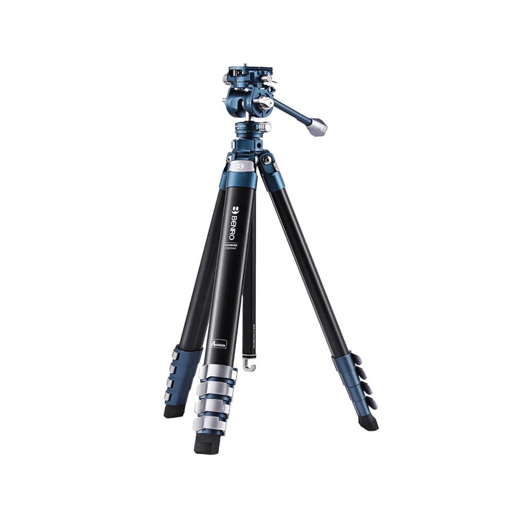 Benro Bluebird Cb259cfk Carbon Fiber Tripod With Aluminum Head For Slr Cameras & Micro Single Handle Hold 7445050095041