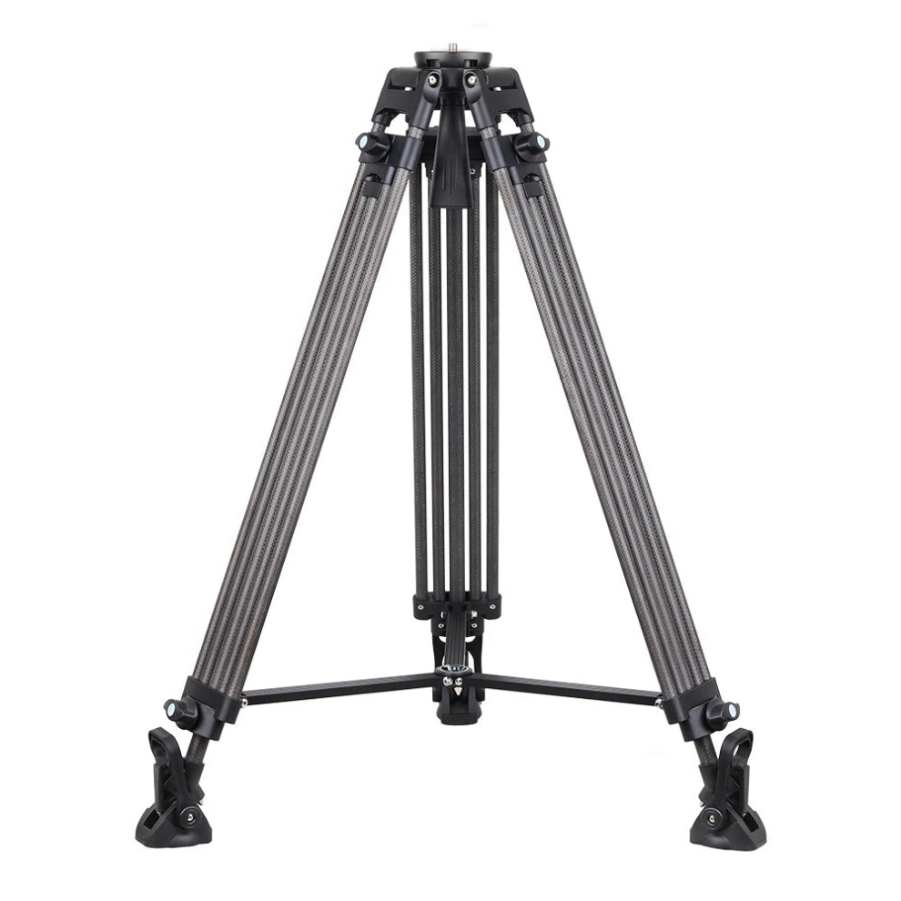 Vt80c Professional Carbon Fiber Tripod With F80 Hydraulic Fluid Video Head, 186Cm Height, 12Kg Load Capacity - I For Dslr Cameras 726084099449