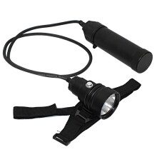 XHP70.2 Scuba Dive Torch: 100m Waterproof Underwater Video Flashlight with Powerful Canister & Split Type Design
