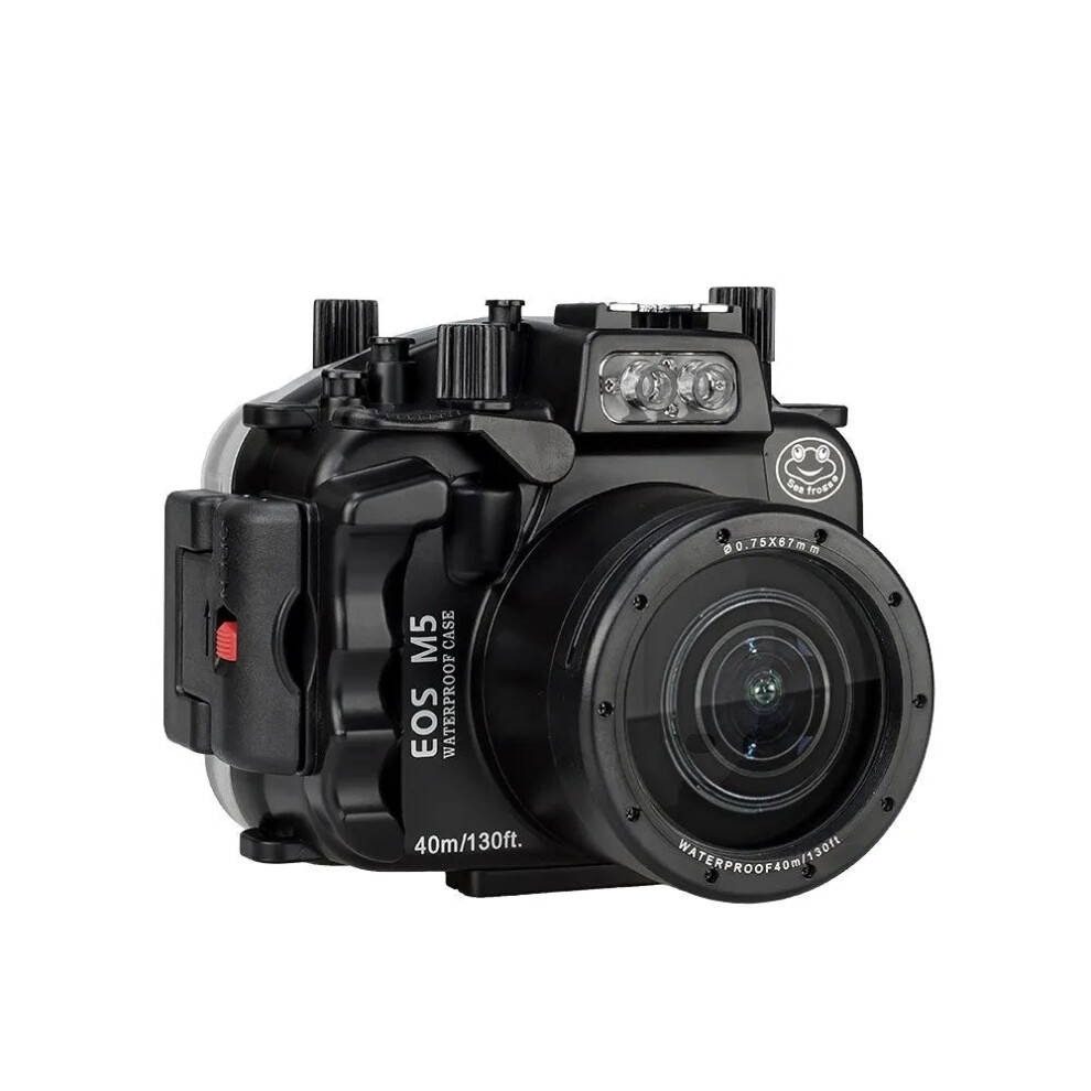 Canon Eos M5 Waterproof Housing Case For 18-55Mm Lens - 40M Underwater Diving Essential 7445017723765