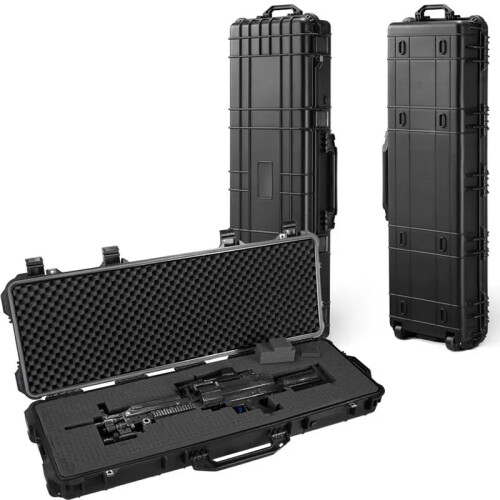Rugged Long-Size Shockproof Military-Grade Waterproof Gun Case