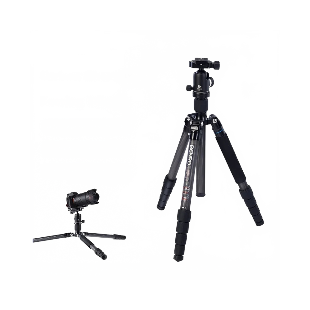 Benro C2292tv1 Carbon Fiber Multifunctional Monopod Tripod For Dslr Cameras - Portable And Versatile Photography Solution 7445024536594
