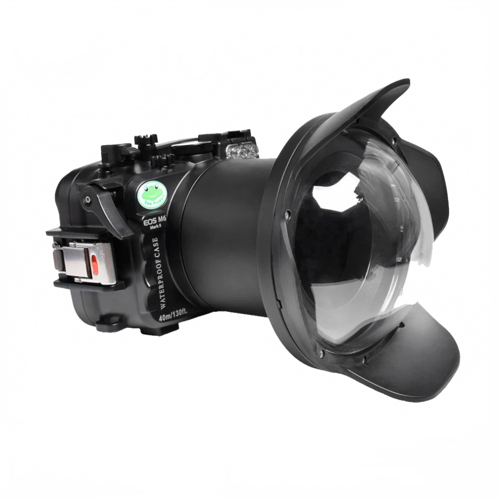 Seafrogs 40M Underwater Camera Housing For Canon Eos M6 Mark Ii Â Dive-Ready Protection 313044078073