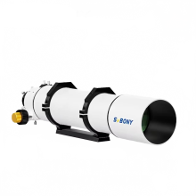 SVBONY SV48P 102mm F6.5 Refractor Telescope with 2.5-Inch Dual-Speed Focuser, Dovetail Mounting Plate, and Tube Rings