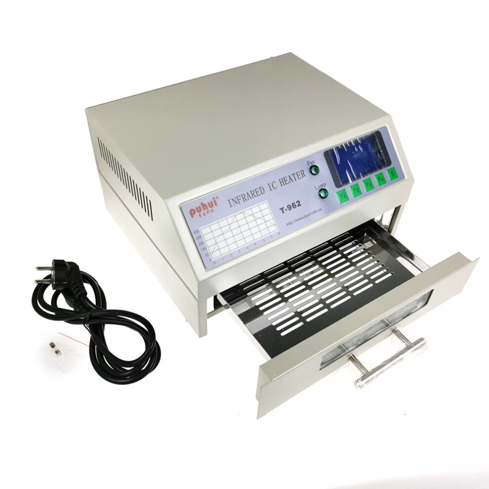 Puhui T962 Infrared Ic Heater - Bga Smd Smt Rework Station & Reflow Solder Oven 7445048484444