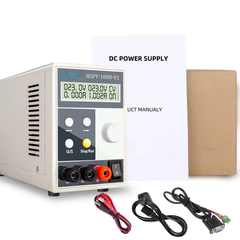 Advanced 1000V Programmable Dc Lab Power Supply With Rs-232 Interface And Pc Connectivity, 0-1V/1A Voltage Regulator 313033290202