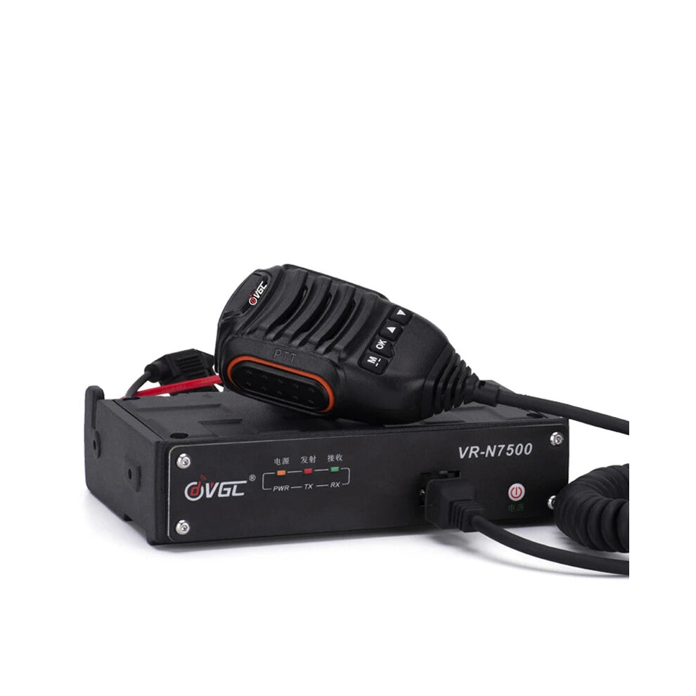 Vr N7500 Dual Band Mobile Radio Transceiver - Vhf 136-174Mhz, Uhf 400-470Mhz, 50W Bluetooth Amateur Radio Walkie Talkie 7445017018083