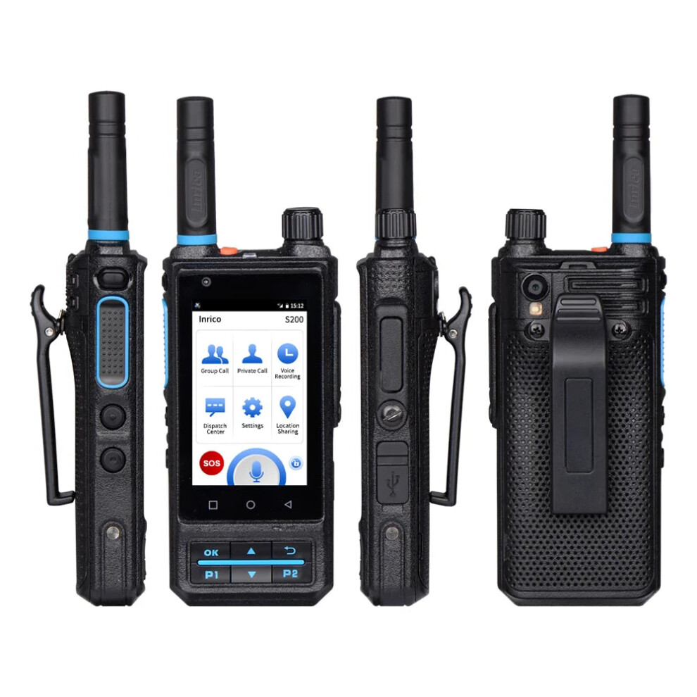 Inrico S200 4G Lte Android 10 Network Radio - Unlocked Walkie Talkie With Global Ptt & Zello Compatibility 7445017281272