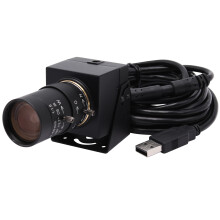 Ultra HD 4K USB Webcam with CMOS IMX415 Sensor and Manual Focus CS Mount Lens (6-60mm/5-50mm/2.8-12mm) - 30FPS MJPEG