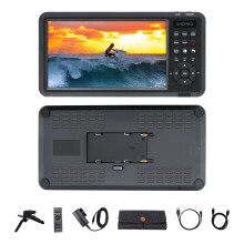Unisheen UR500/UR500A 4K Video Recorder Capture Box with Screen & Remote Control - Supports RCA, S-Video, DVI, HDMI, VGA, YPbPr, 1080p