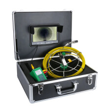 Industrial WiFi Wireless Pipe Sewer Inspection Camera System - IP68 Waterproof with 9-Inch Display, Available in 20m, 30m, 40m, 50m Lengths