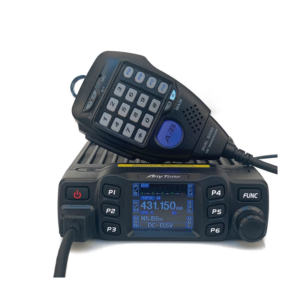 Anytone At-778Uv Dual Band Mobile Ham Radio - Vhf 136-174Mhz, Uhf 400-490Mhz, 200 Channels Professional Transceiver 313110960905