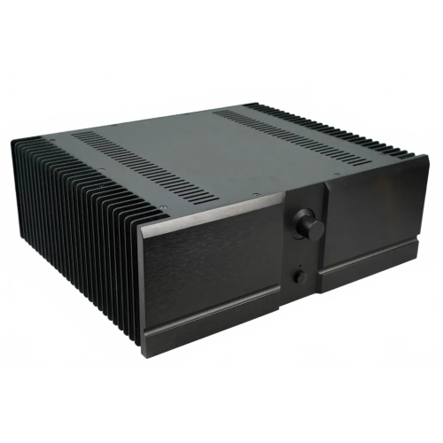 Compact A5 Aluminum Power Amplifier Case with Enhanced Heat Dissipation Efficiency
