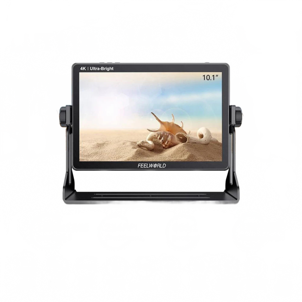 Feelworld Lut11s 10.1-Inch Ultra-Bright 2000Nit Ips Touchscreen Camera Monitor With 3D Lut, 3G-Sdi, Hdmi Compatibility & F970 External Mount 7445012272299