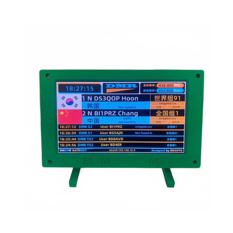 Advanced Mmdvm Hotspot Box With 7-Inch Touchscreen & Raspberry Pi 3B For Seamless 4G Wifi Connectivity 313047022028