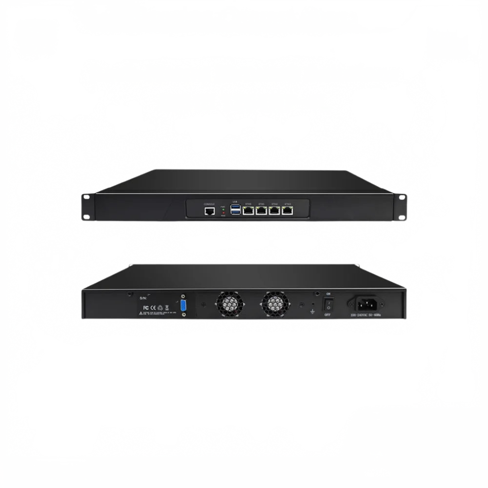 Ikuaios N100 Rackmount Network Appliance: 4X2.5g Ethernet Firewall Router Compatible With Pfsense, Mikrotik, Debian 313092728791